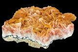 Pink and Orange Bladed Barite - Mibladen, Morocco #103728-1